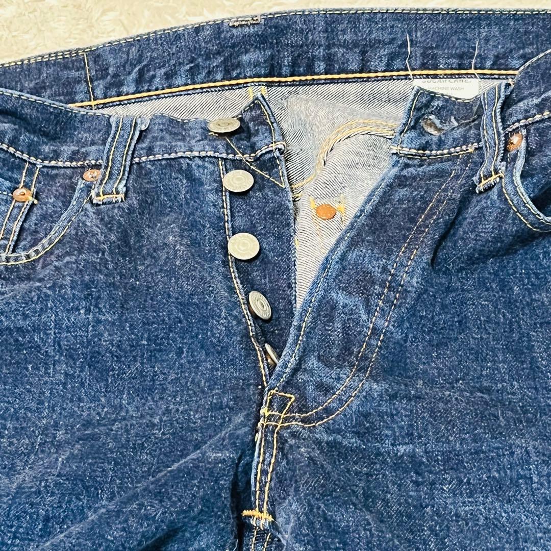 美品 SUGAR CANE 1947 W30 L34 シュガーケーン 濃紺 赤耳