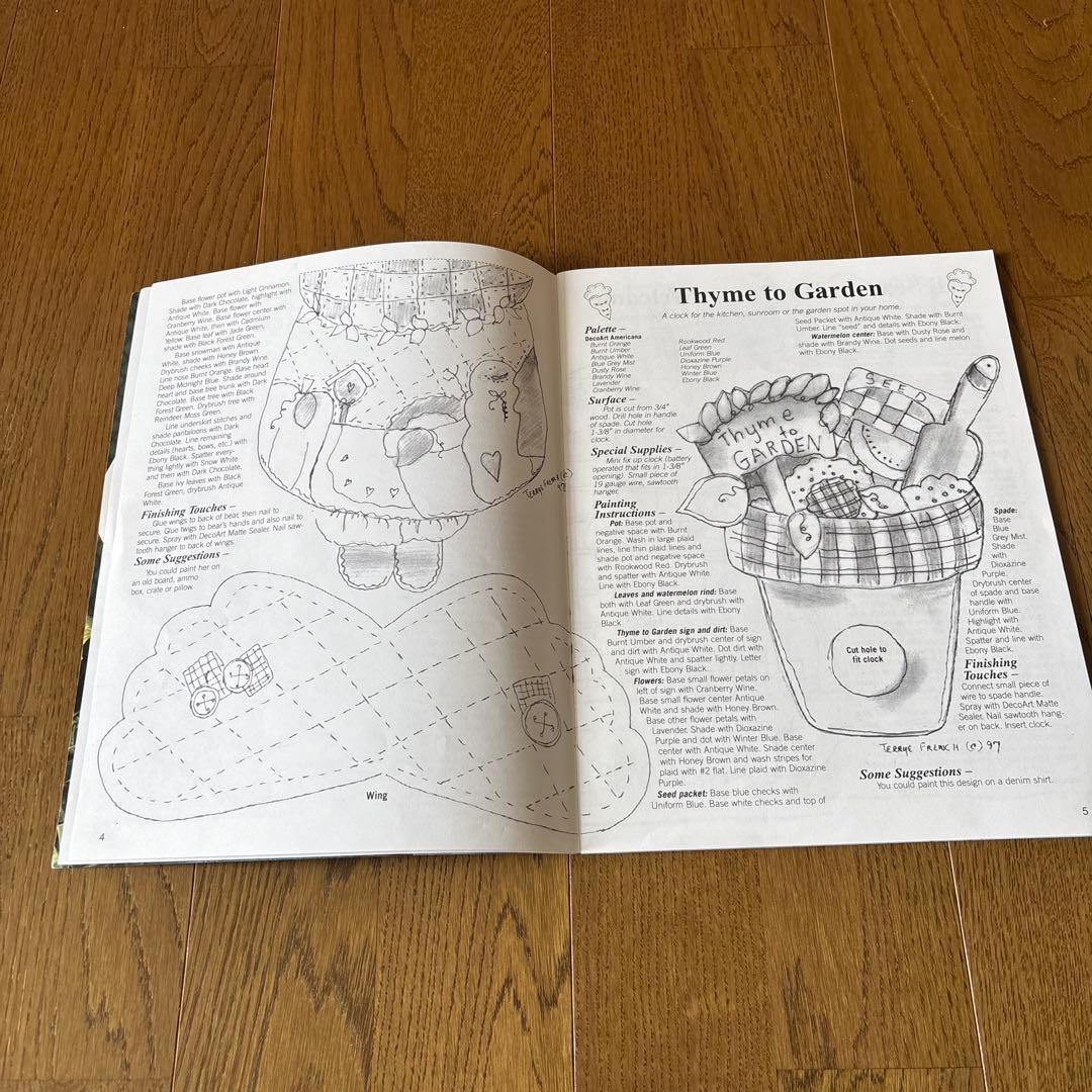 洋書トールペイントデザインBook14冊