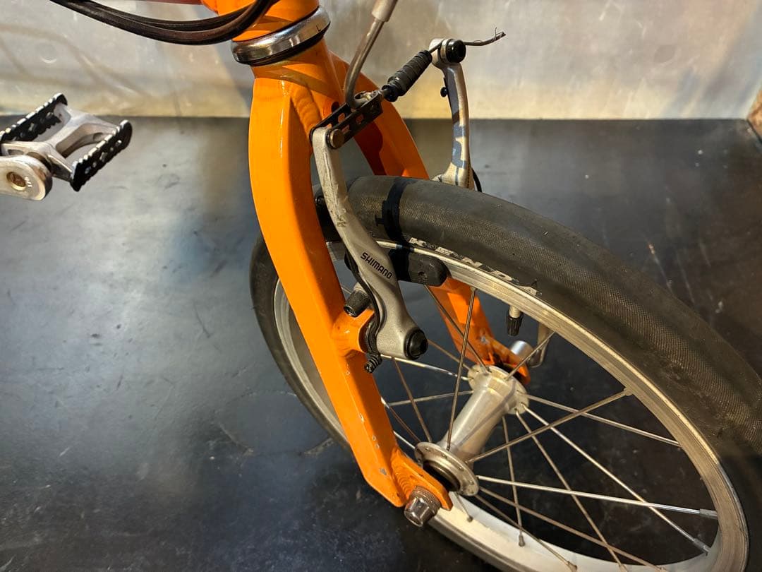 D29 訳有 中古折りたたみ自転車/PEUGEOT プジョーコリブリ 16インチ