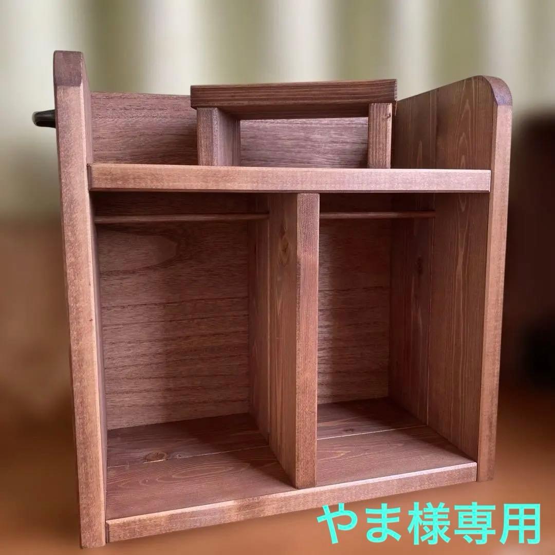 やま（プロフ確認お願いします☆）　人形用多機能クローゼット　レミン＆ソラン
