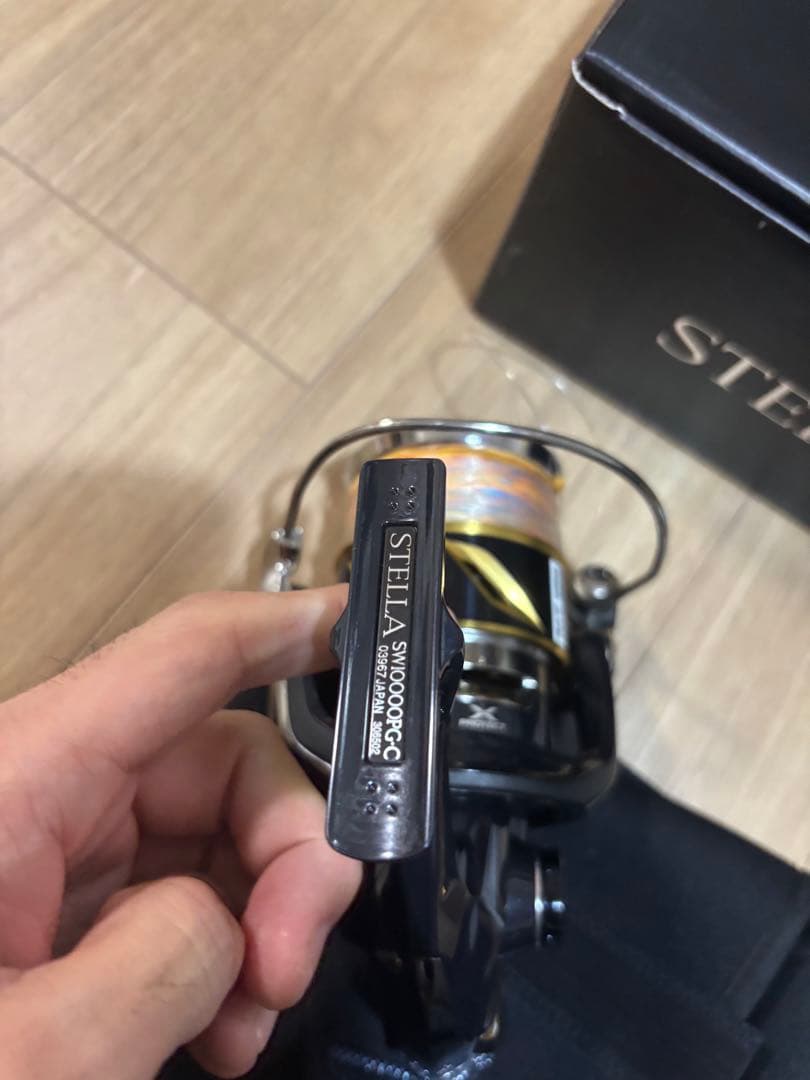 値下中　美品　船持込1回　実釣未使用　シマノ 19ステラ　SW10000PG
