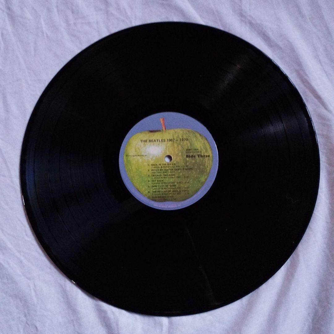 レコード　キャピトル盤　US盤　青盤　2LP　ビートルズ　送料込み