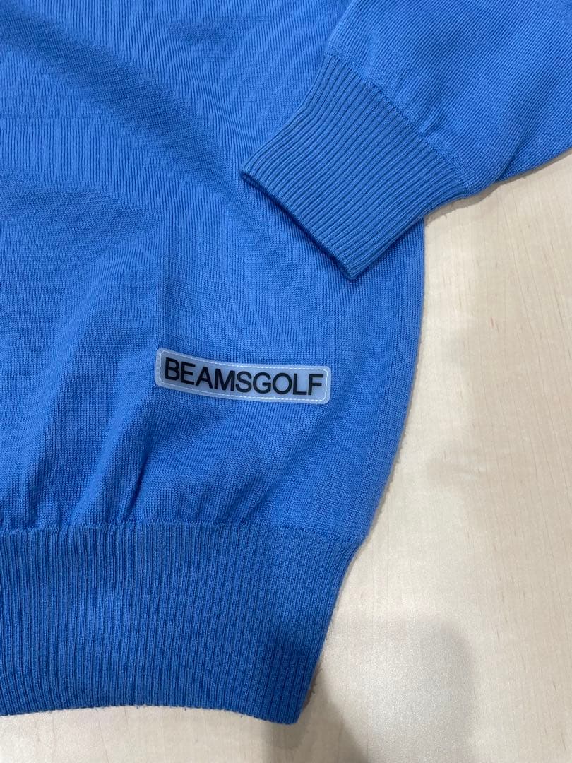 BEAMS GOLF ORANGE LABEL ニット ブルゾンパーカー