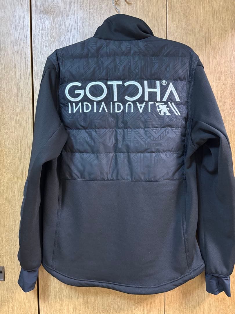 GOTCHA ガッチャゴルフ Ｌ ダウン 切替 スタンド ジップ ジャケット