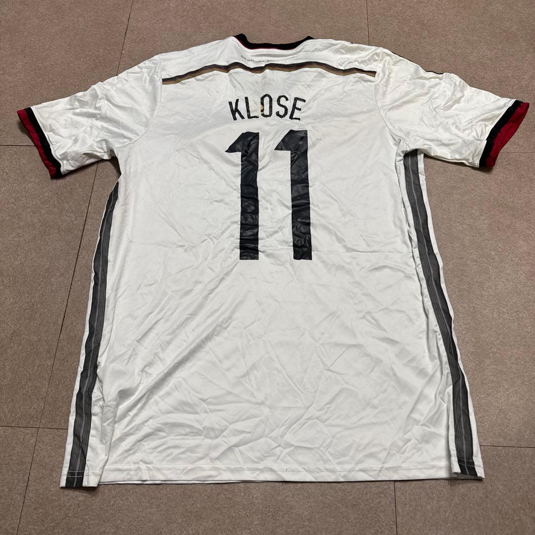 Adidas クローゼ　ドイツ代表　ユニフォーム　ゲームシャツ　サッカー