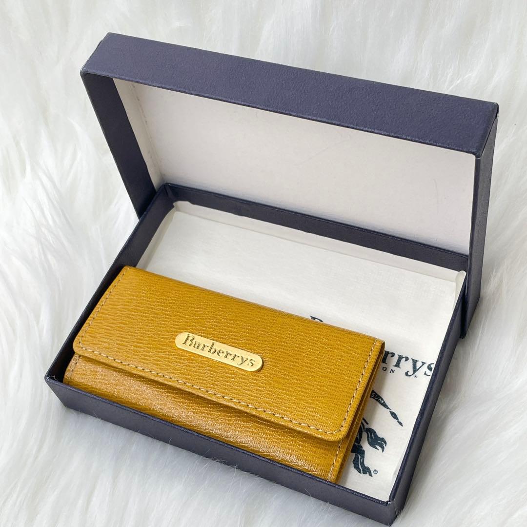 【極美品✨】Burberry キーケース 3連 ノヴァチェック ヴィンテージ