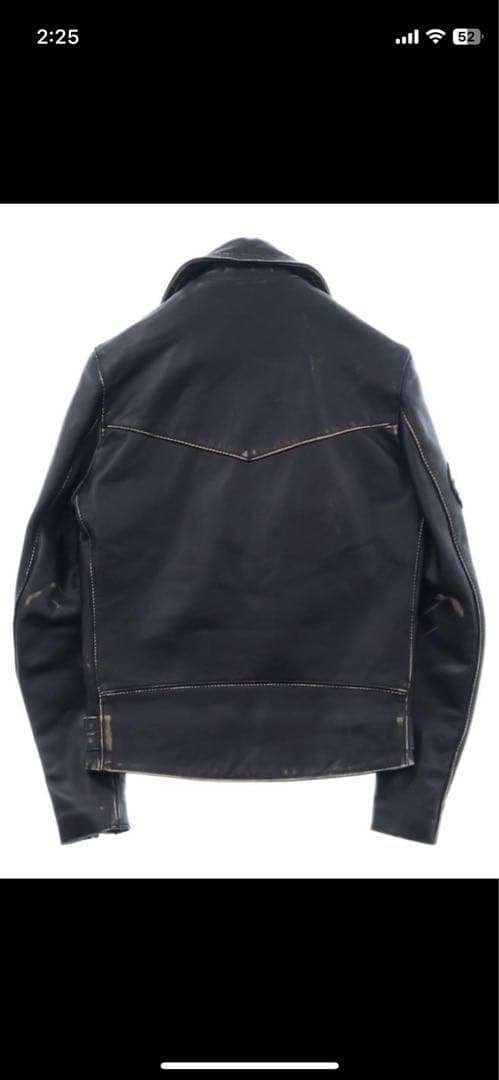 【美品】ルイスレザーxコムデギャルソン 20 13年 青山限定 ライトニング