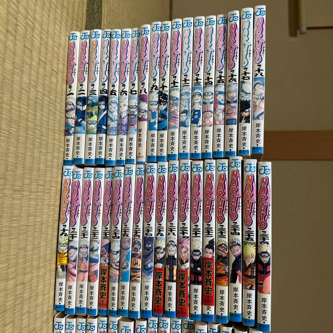 NARUTO漫画全巻（抜け無し）