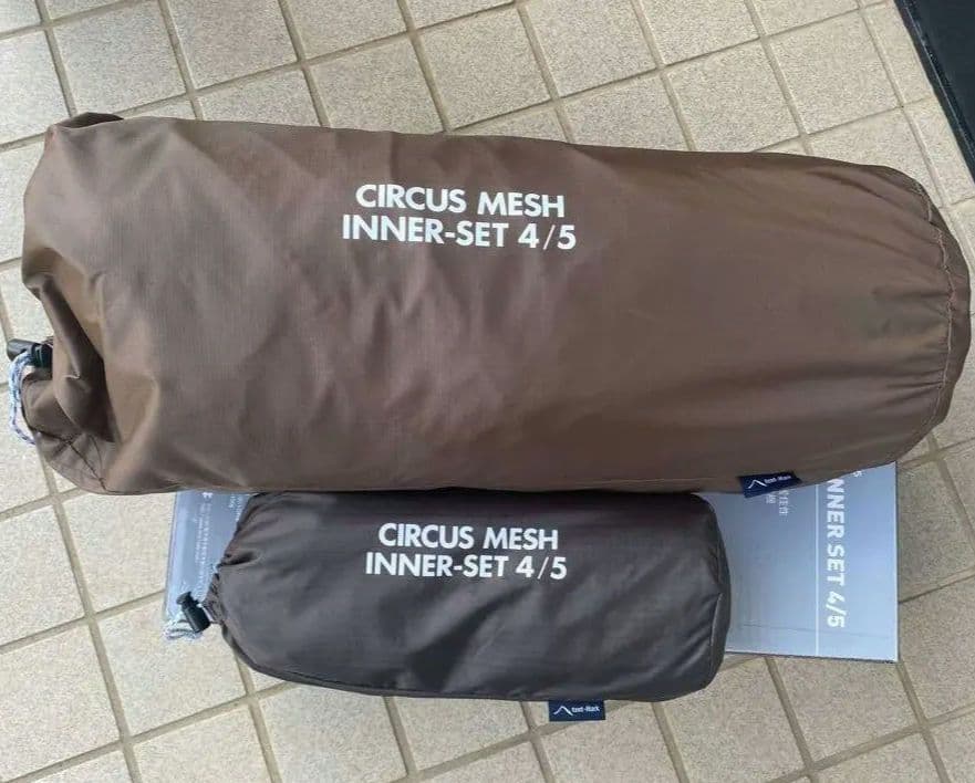 専用グランドシート付きCIRCUS MESH INNER-SET 4/5