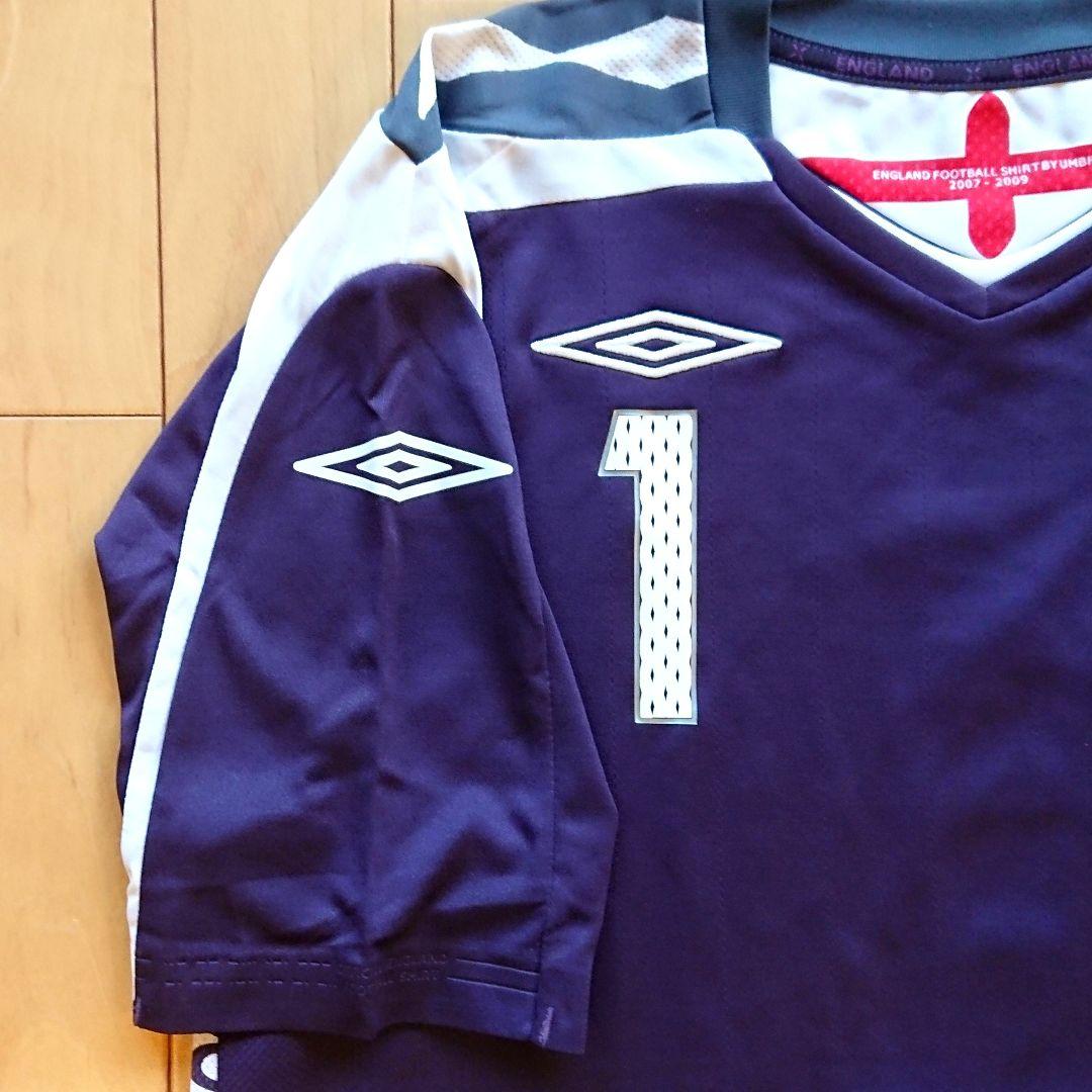 UMBRO イングランド代表 07-09 ホーム GKユニフォーム M 背番号1