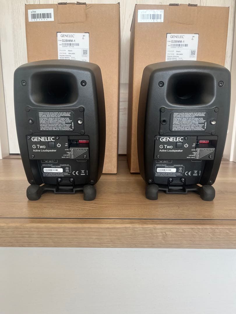GENELEC G2 G-Two ブラック　2024年製美品