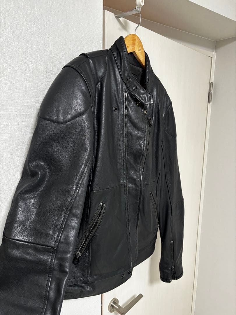 G STAR RAW ジースターロウ　黒 ライダースジャケット