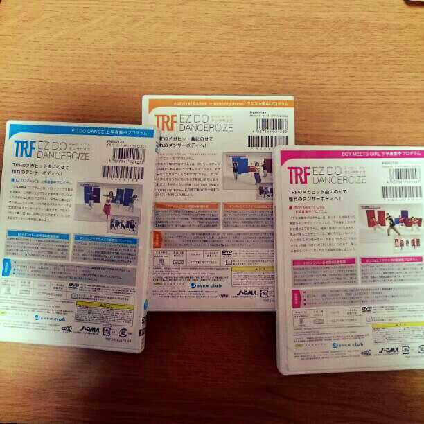 TRFイージードゥダンササイズDVD3枚セット