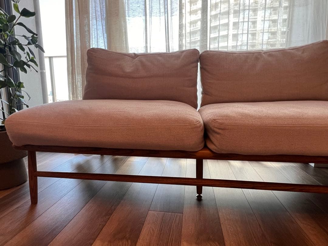 【モモナチュラル】CLOUD SOFA 2人掛け