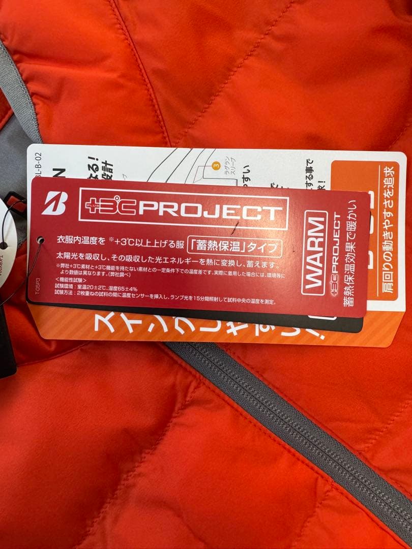 ゴルフウェア メンズ L 秋 冬 中綿ブルゾン ダウン ゴルフ用 ゴルフウエア