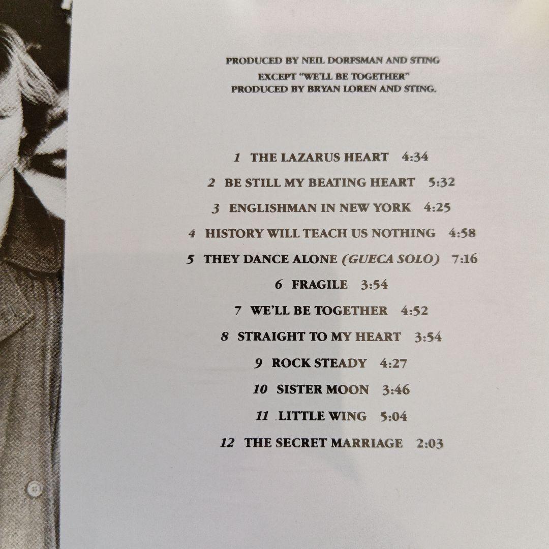 THE police +STING CD albumアルバム7枚+1枚まとめ売り