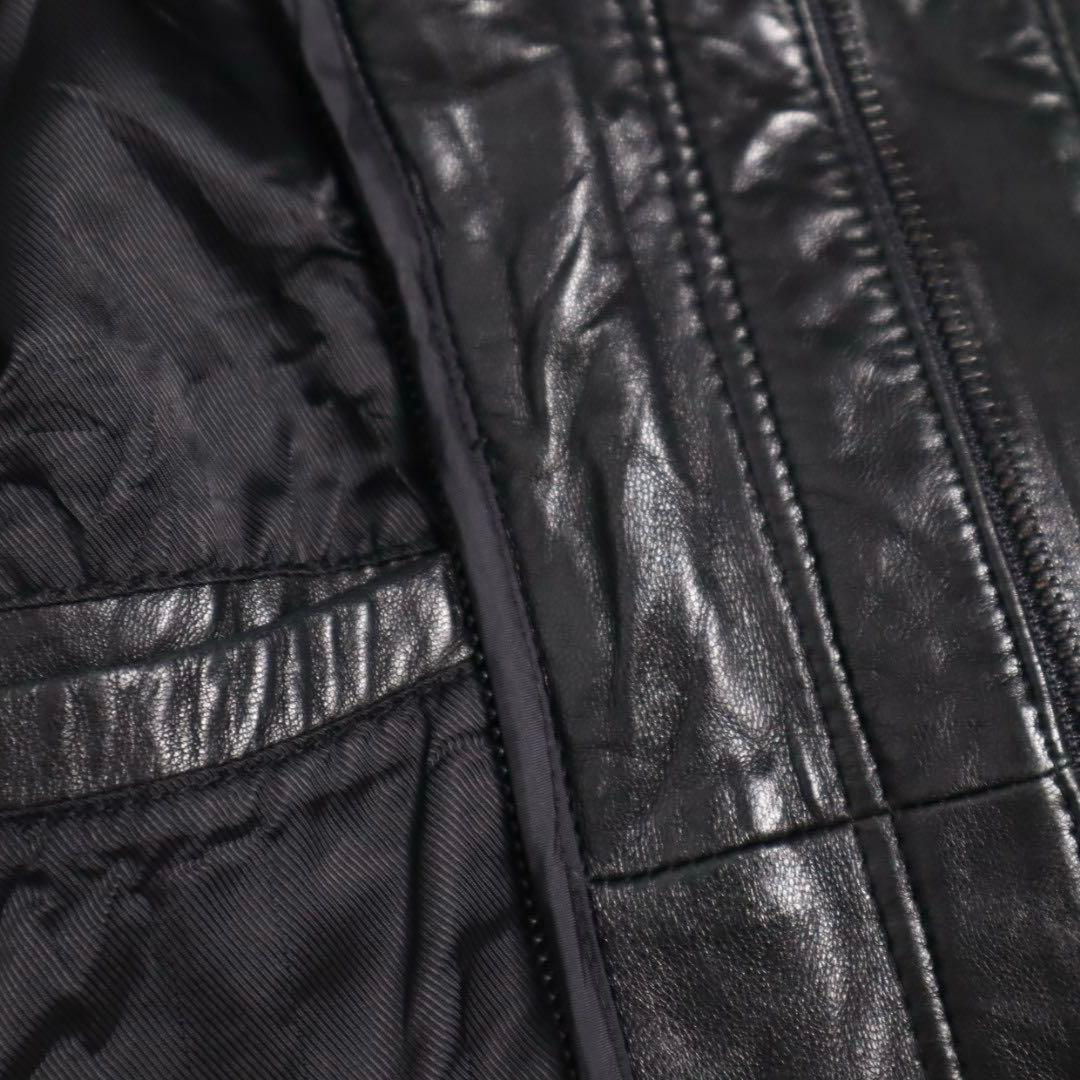 vintage 90s A2 g1 羊革 モチモチ肉厚 ラムレザー ジャケット