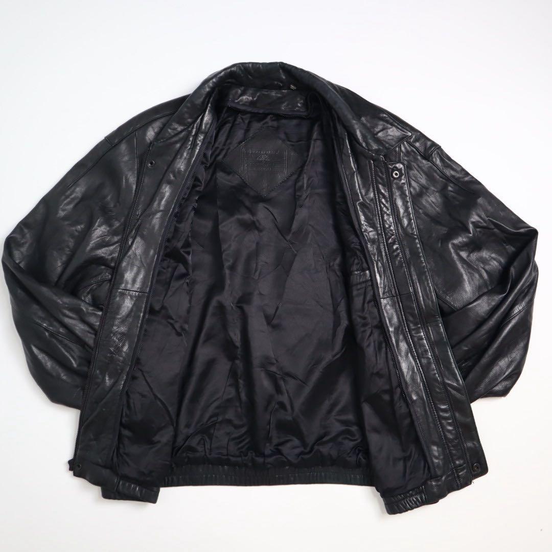 vintage 90s A2 g1 羊革 モチモチ肉厚 ラムレザー ジャケット