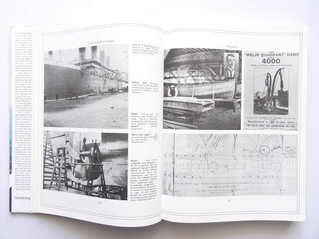 洋書◆タイタニック号写真集 本 豪華客船 資料集 Titanic