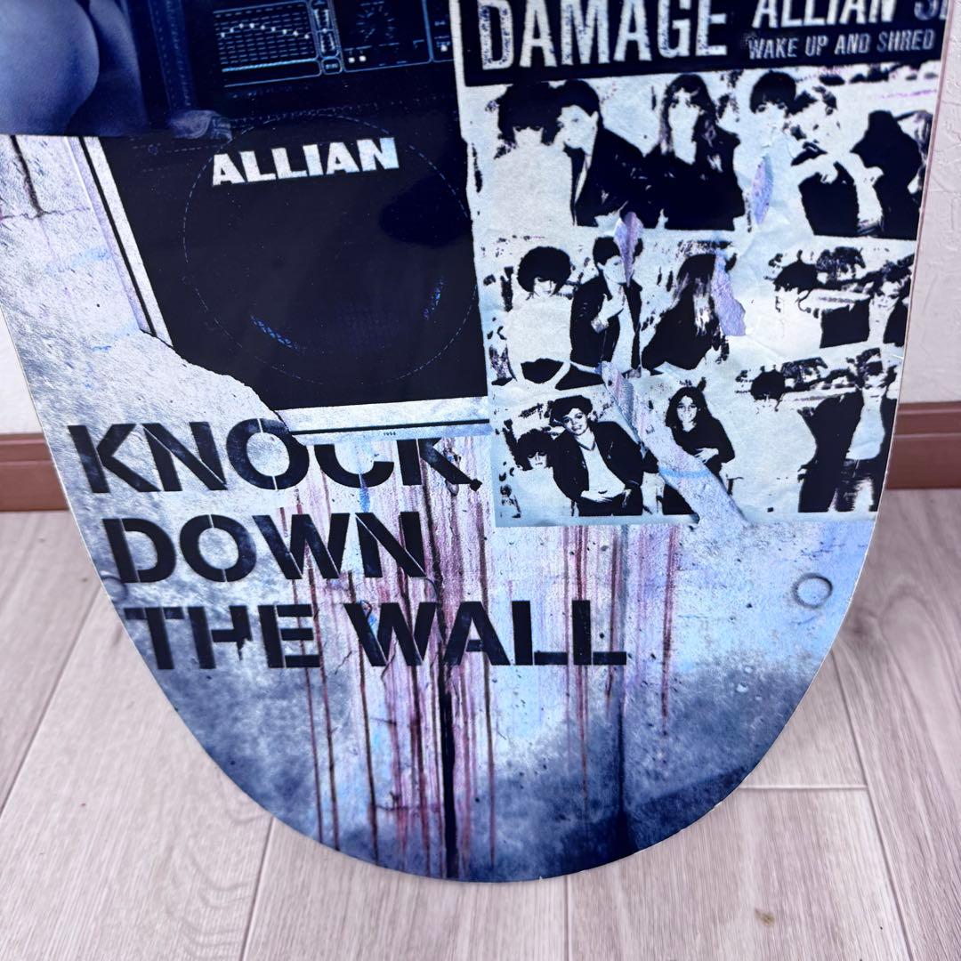 ALLIAN DAMAGE 153cm FLUX GS スノーボードセット