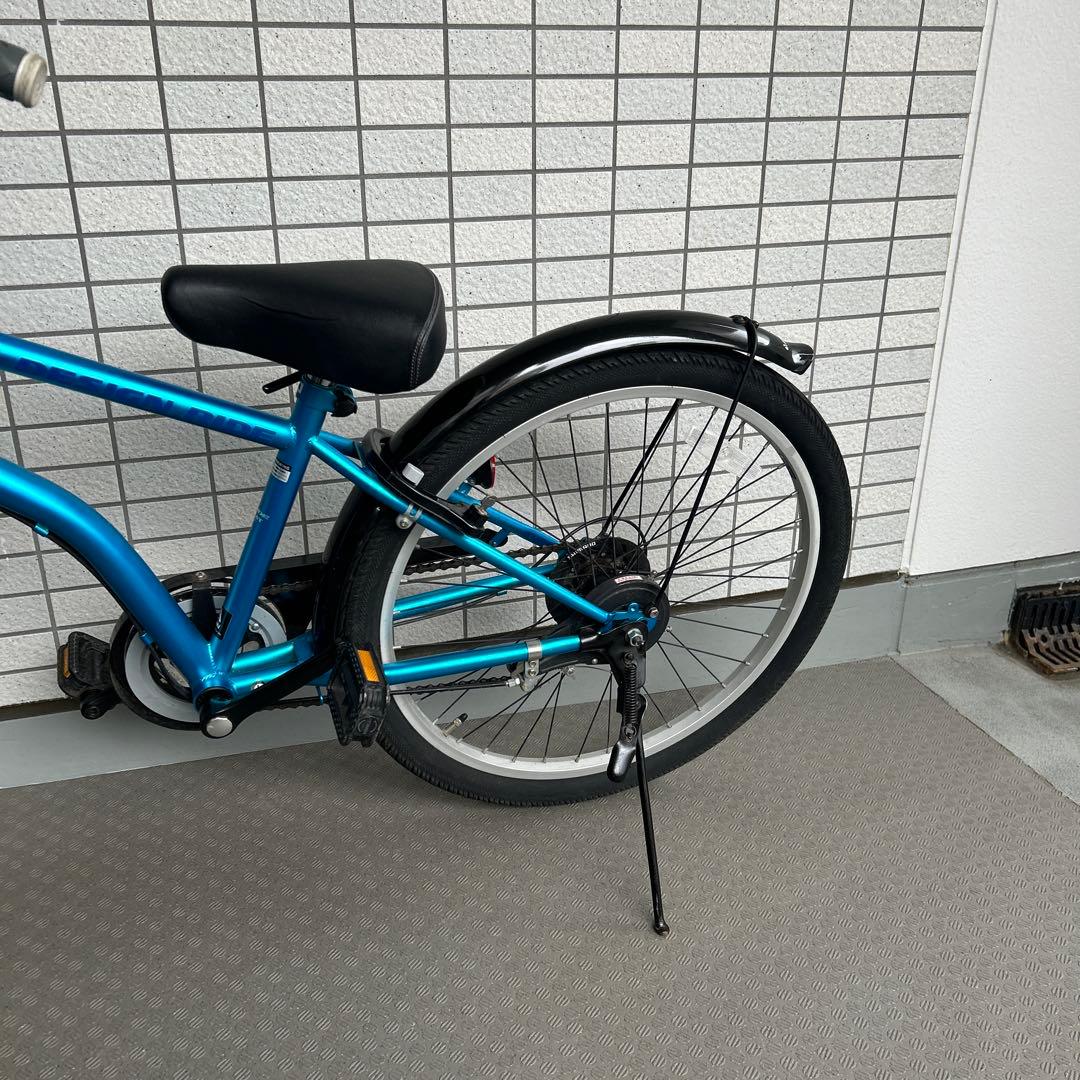 新潟市引取限定 24インチ あさひ ドライド BEAT 6段変速 屋根保管 美品