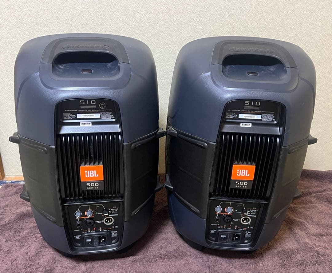 【ジャンク】JBL EON 500 Series EON510 スピーカー ペア
