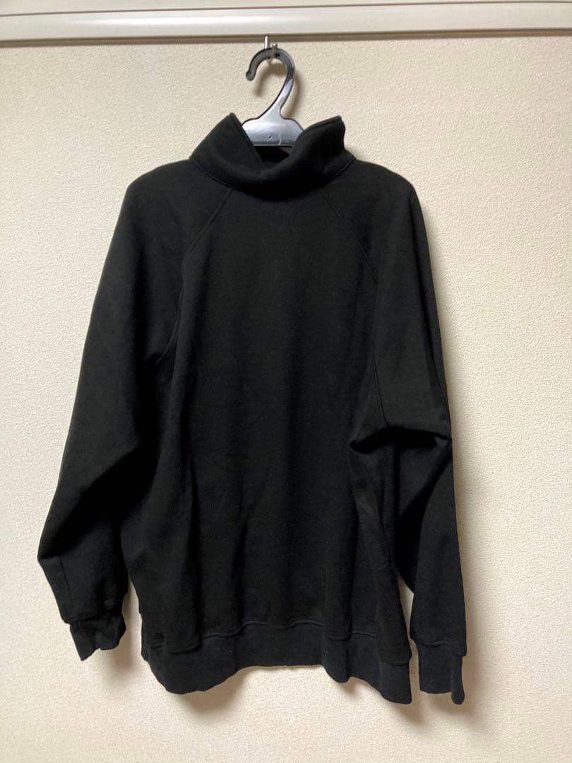 定価¥15,000＊antiqua ゴルフ STCH＊ハーフジップトップス 黒