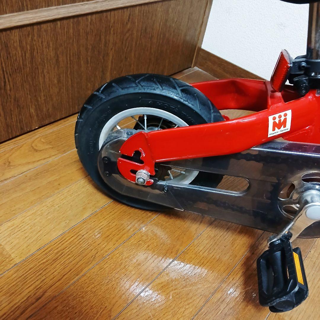 Henshinバイク　幼児用自転車　レッド