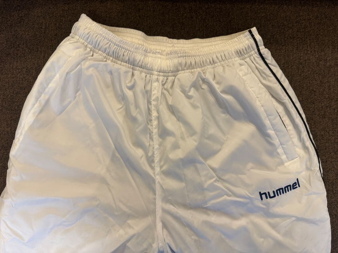 hummel ウィンドブレーカー　上下セット　キムタク着　プライド　同型同色　白
