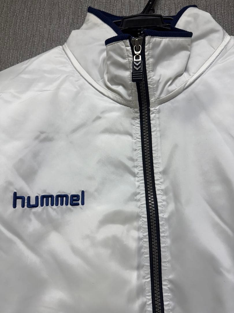 hummel ウィンドブレーカー　上下セット　キムタク着　プライド　同型同色　白