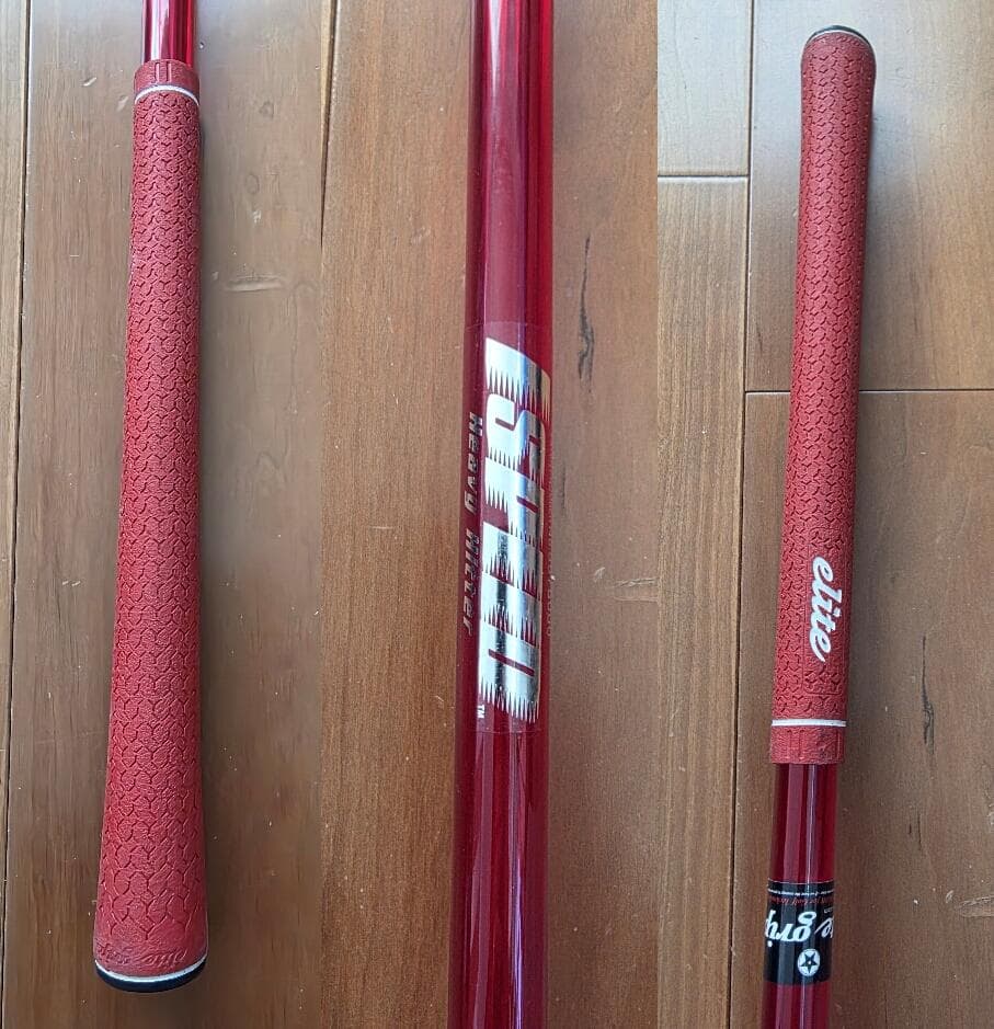 美品 elitegrips(エリートグリップ) ワンスピード クリアーレッド