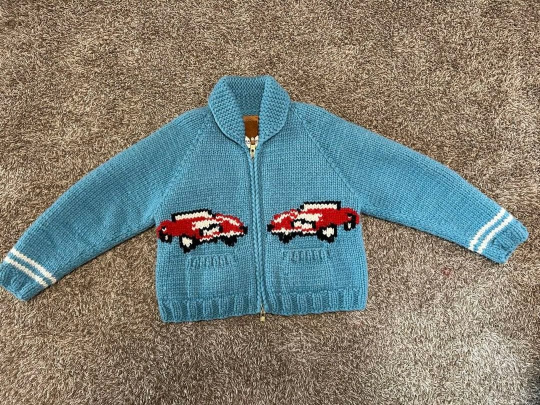 美品　BEAMS BOY × CANADIAN ショートカウチン カウチンニット