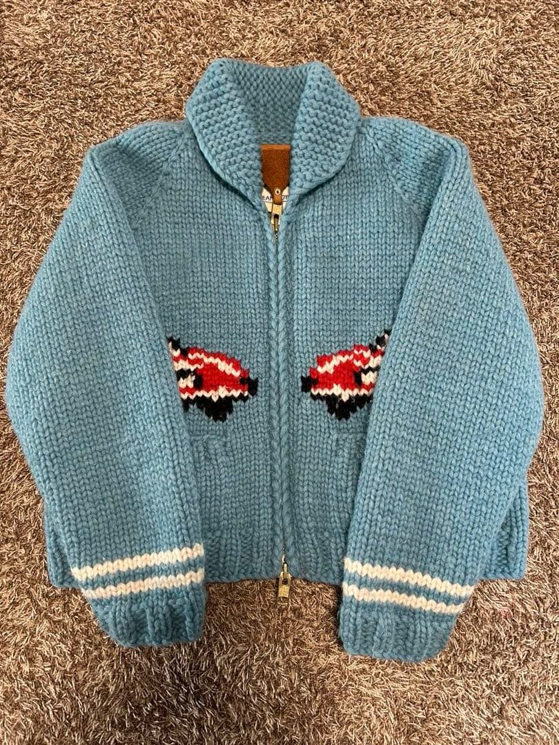 美品　BEAMS BOY × CANADIAN ショートカウチン カウチンニット