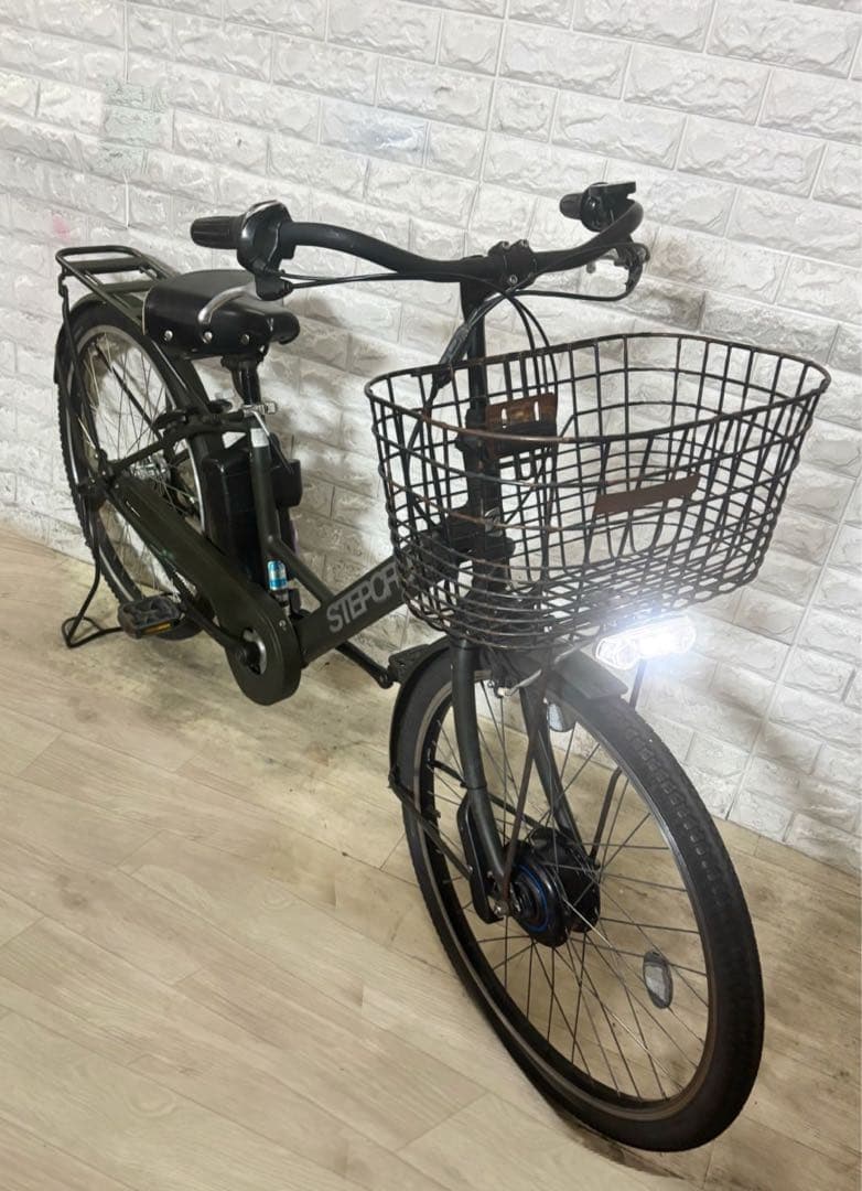 ✨高年式✨美品✨室内保管✨ブリヂストン 電動アシスト自転車 ステップクルーズ e