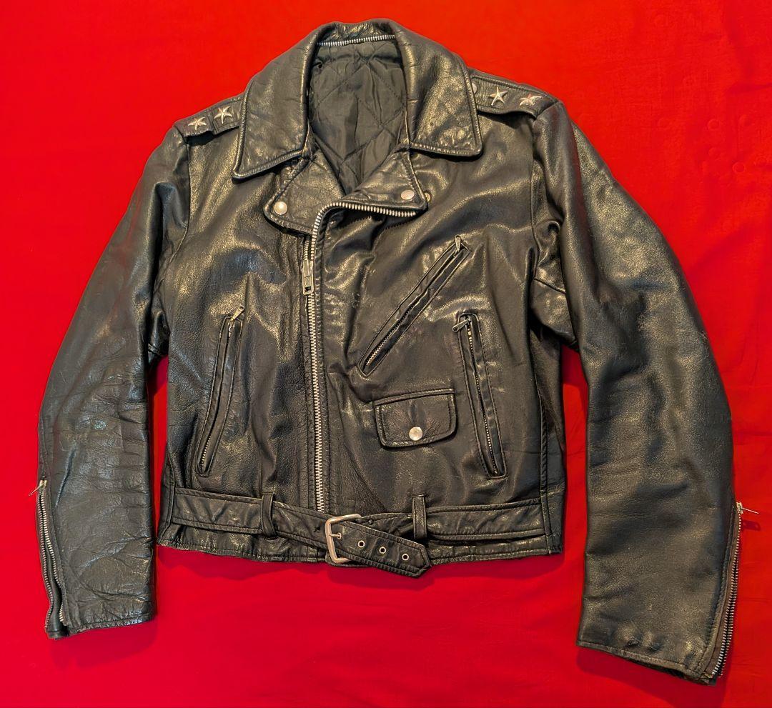 最終値下げ‼ 90s ヴィンテージ 2スター ダブルライダース ジャケット263