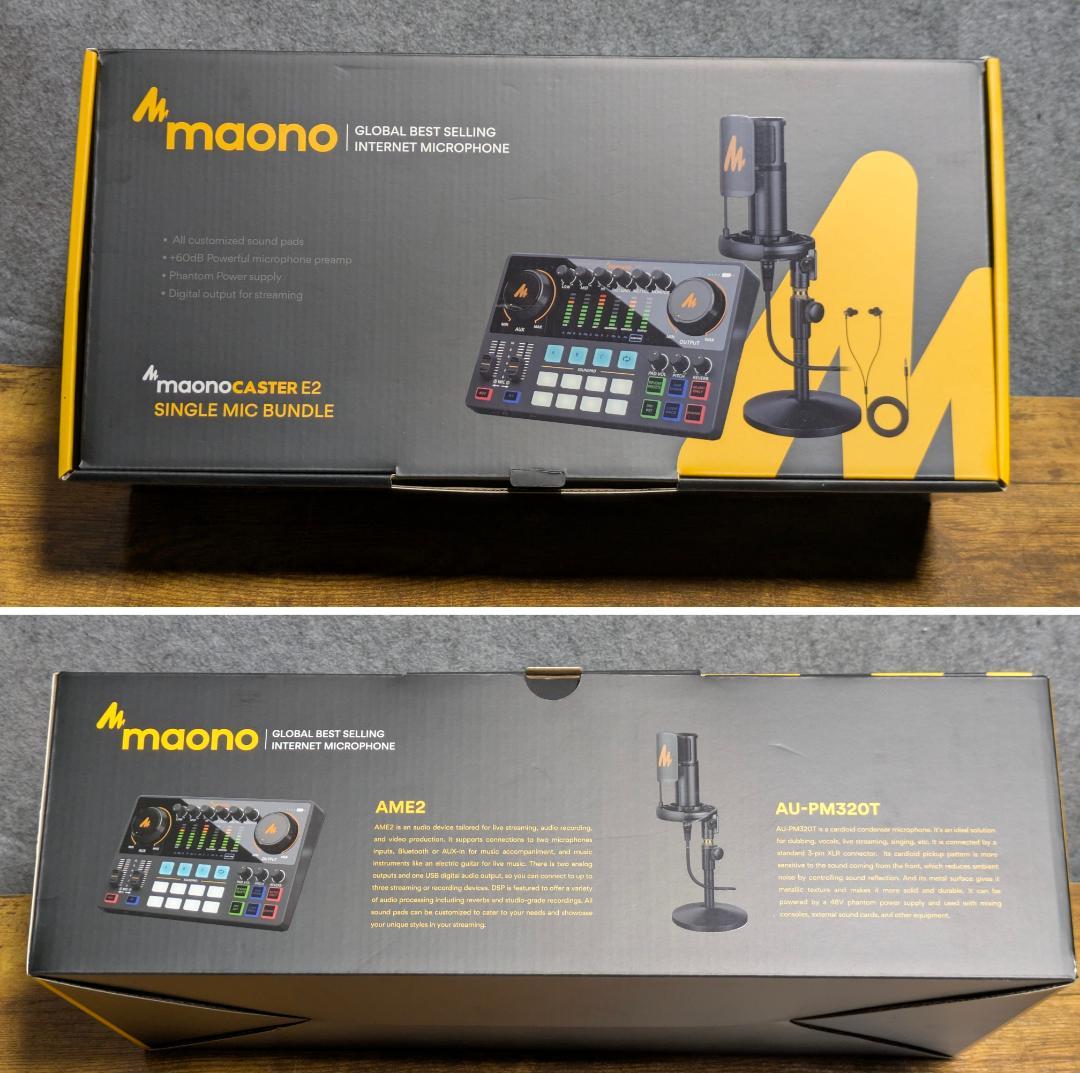 休日値下げ中 maono マオノ オーディオミキサー CASTER AME2A