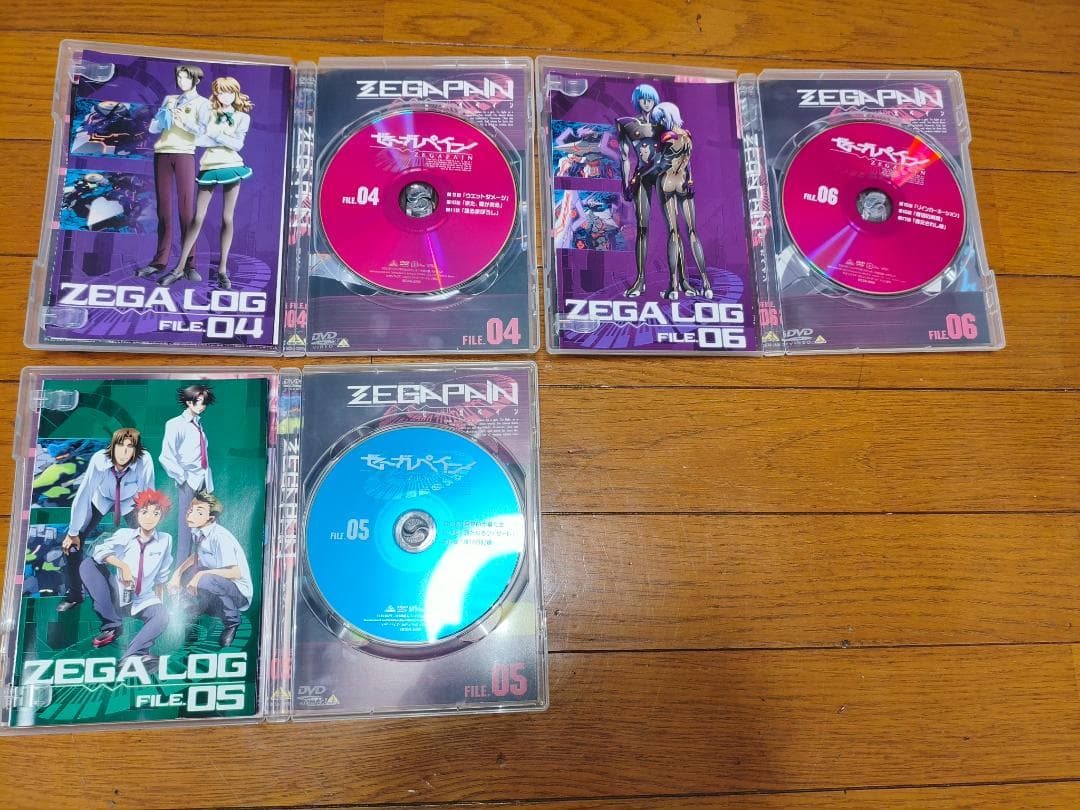 ZEGAPAIN DVD BOX　セット　全9巻