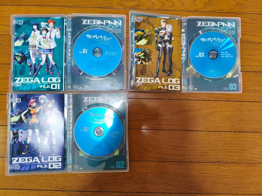 ZEGAPAIN DVD BOX　セット　全9巻