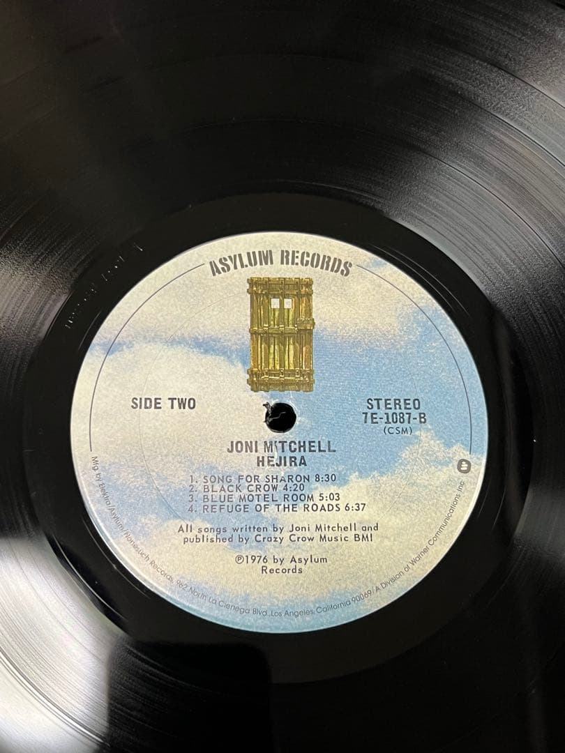 洋楽 JONI MITCHELL HEJIRA For The Roses Blue