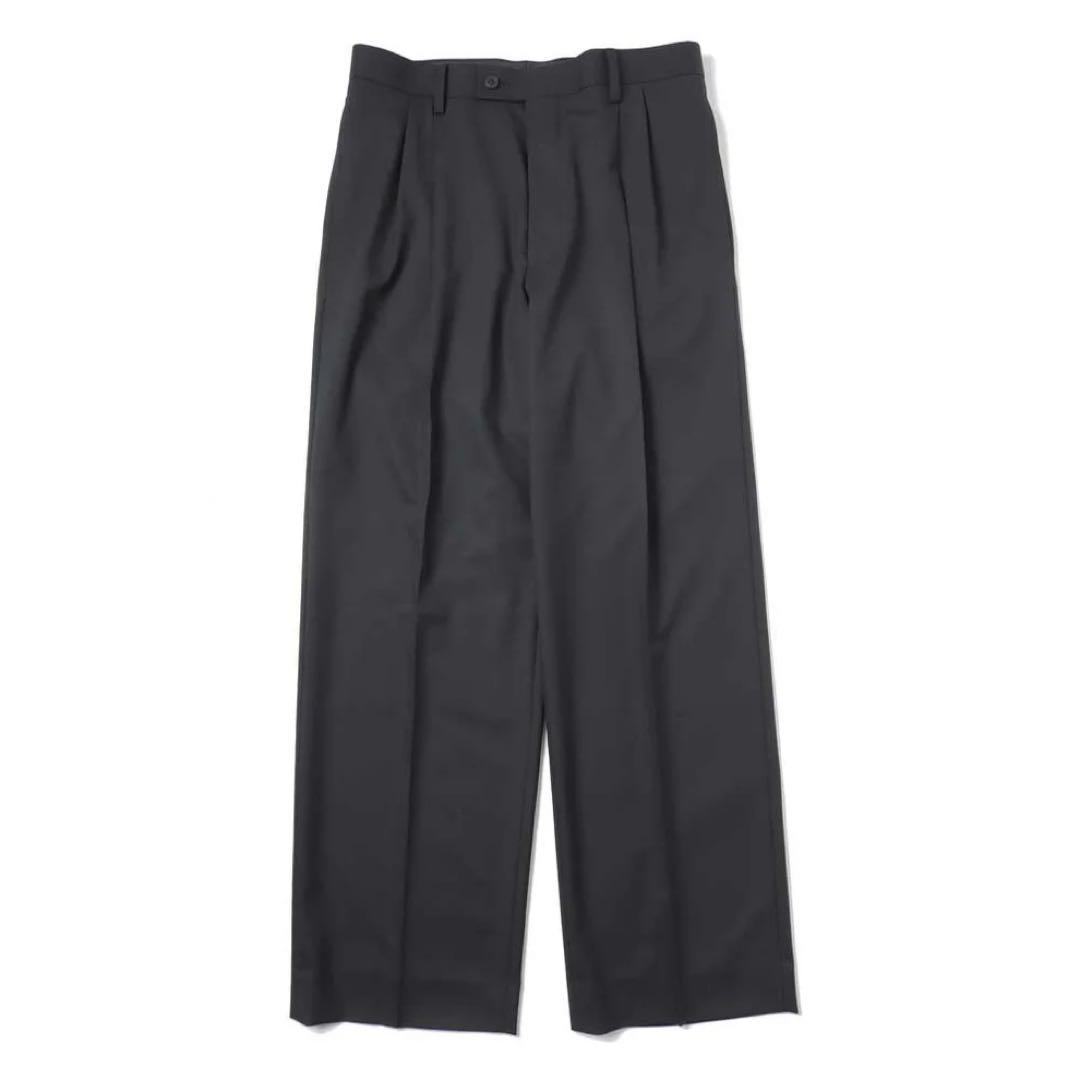 オーラリー　25SS TWO-TUCK SLACKS
