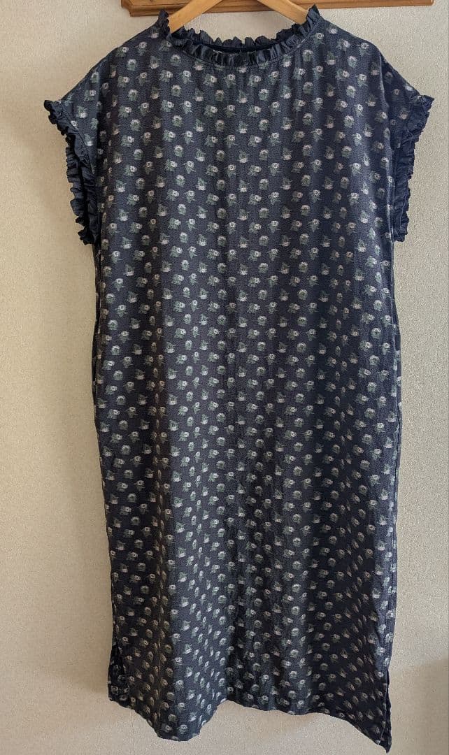 qiri キリ　追憶の花 ジャガード　ワンピース