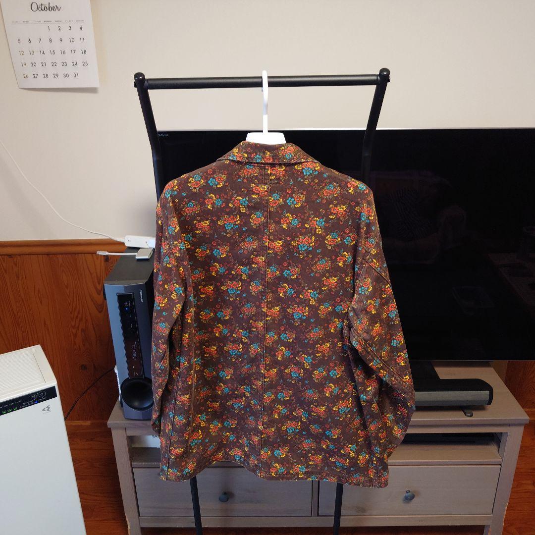 美品 Supreme 22SS Denim Chore Coat Flowers