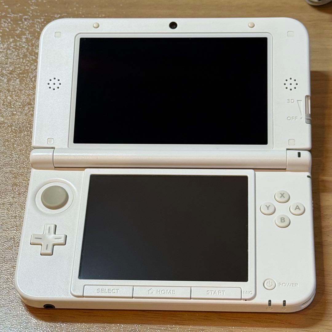 8-044 ニンテンドー3DS LL ピンク×ホワイト
