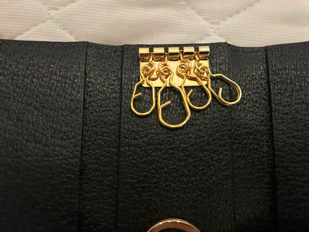 Vivienne Westwood 黒 レザーキーケース