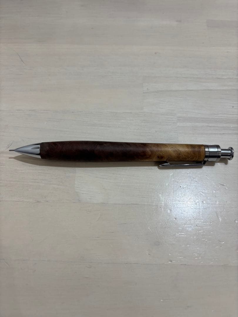 工房楔 花梨紅白(こぶ杢) シャープペン0.5mm