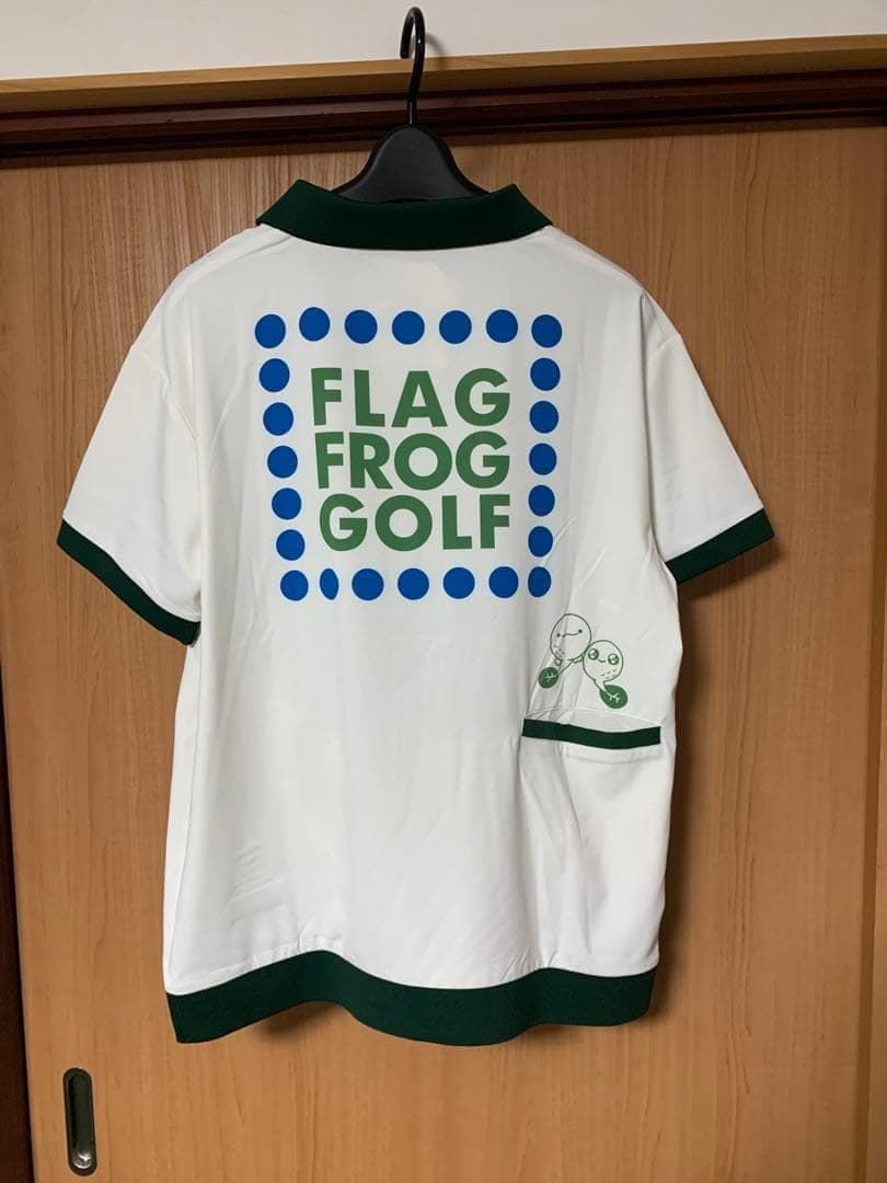 新品　フラッグフロッグゴルフ　セットアップ　ポロシャツ　スカート　S グリーン