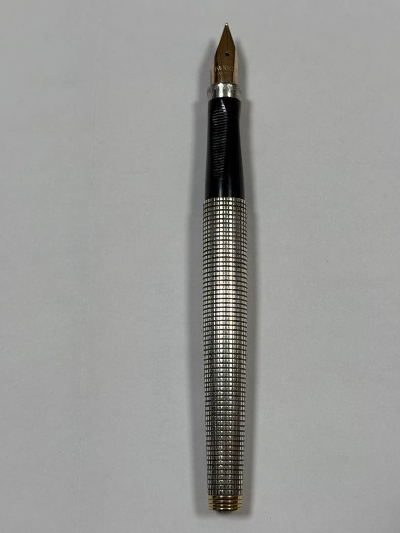 パイロット パーカー万年筆 スターリングシルバー 14k XF USA