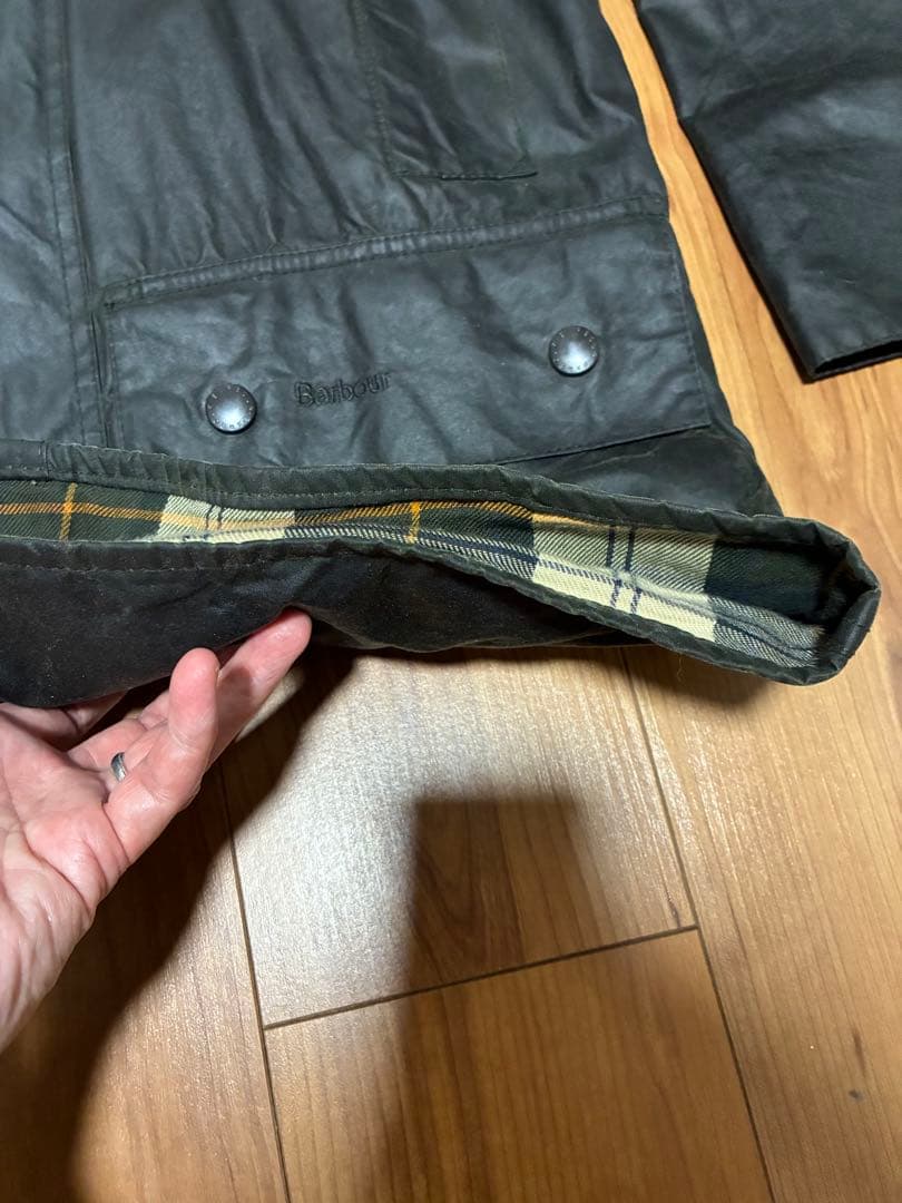 バブアー　ビューフォート　クラシック　38 セージ
