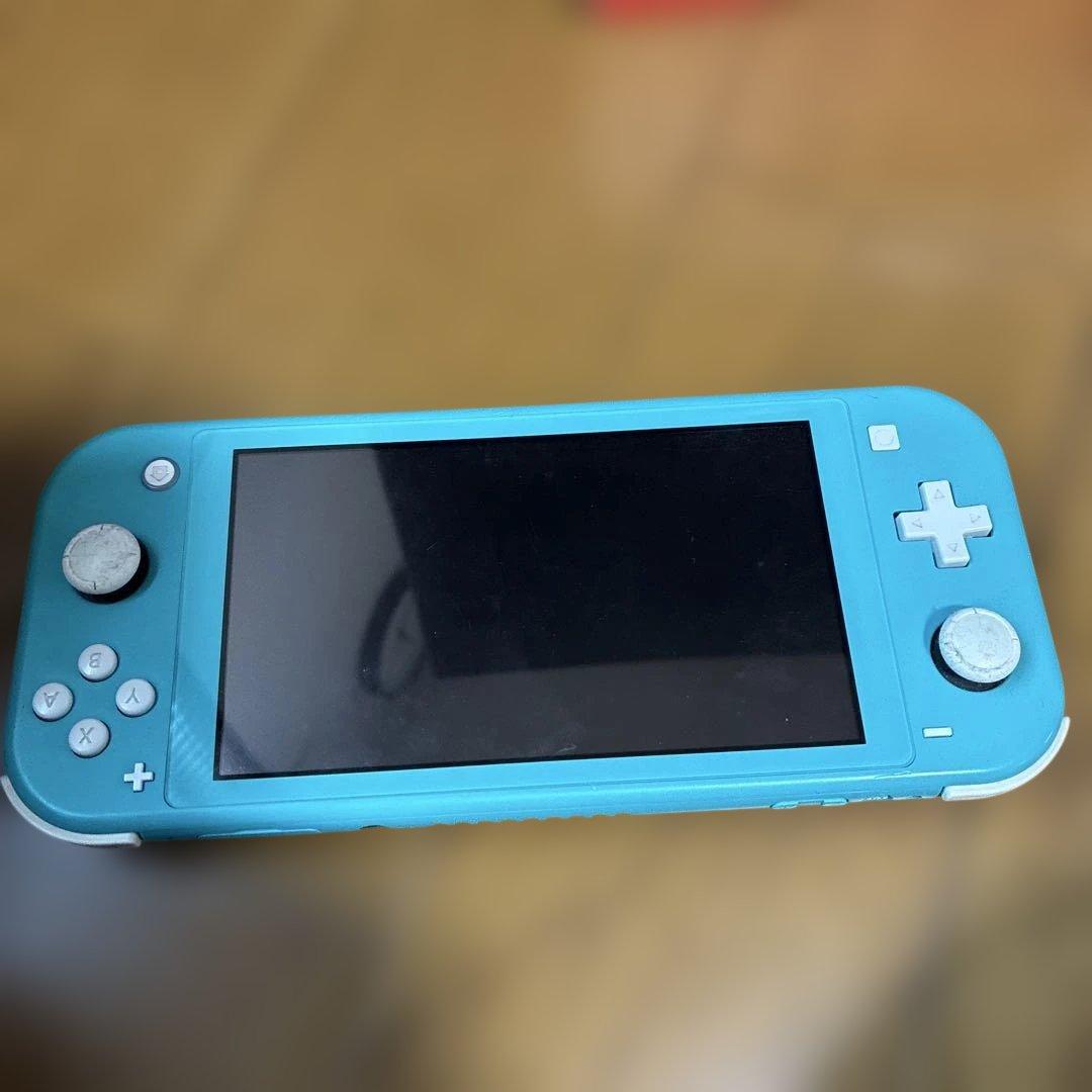 【ジャンク】Nintendo Switch Lite ターコイズ 本体※ケース付