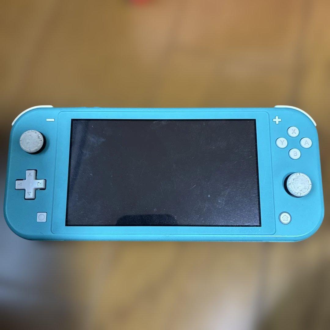 【ジャンク】Nintendo Switch Lite ターコイズ 本体※ケース付